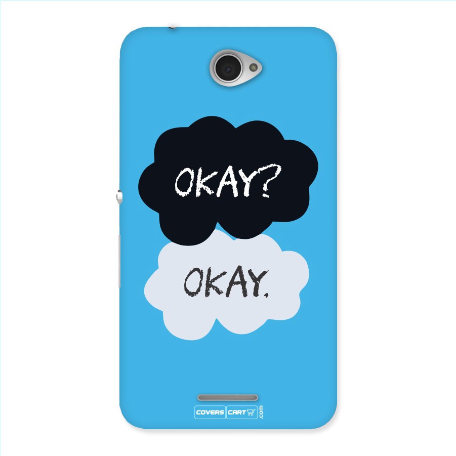 Okay Okay Back Case for Xperia E4