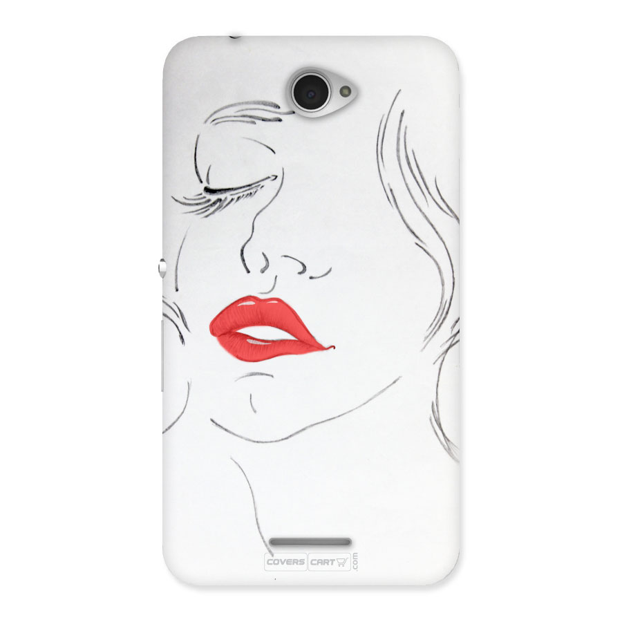 Classy Girl Back Case for Xperia E4