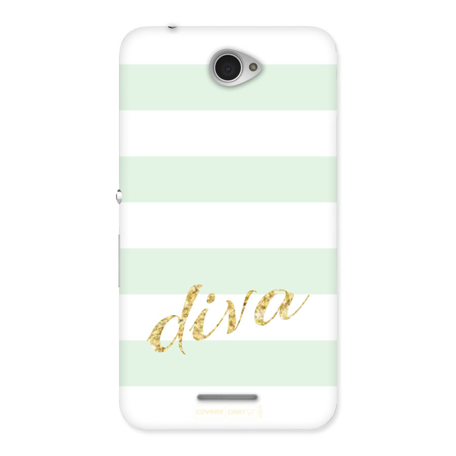 Diva Back Case for Xperia E4