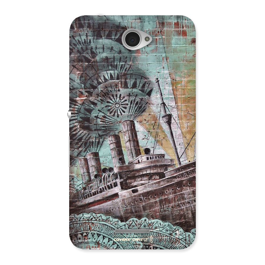 Ship Art Back Case for Xperia E4