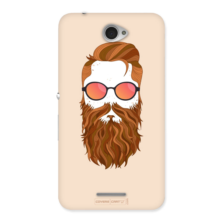 Man in Beard Back case for Xperia E4