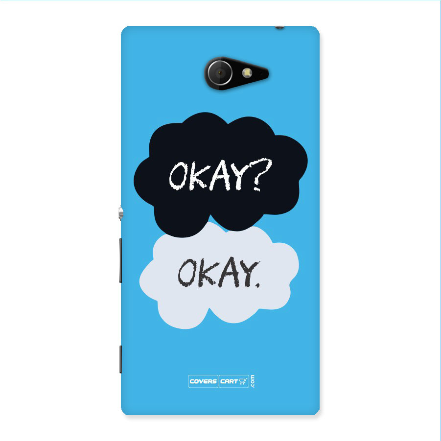 Okay Okay Back Case for Xperia M2