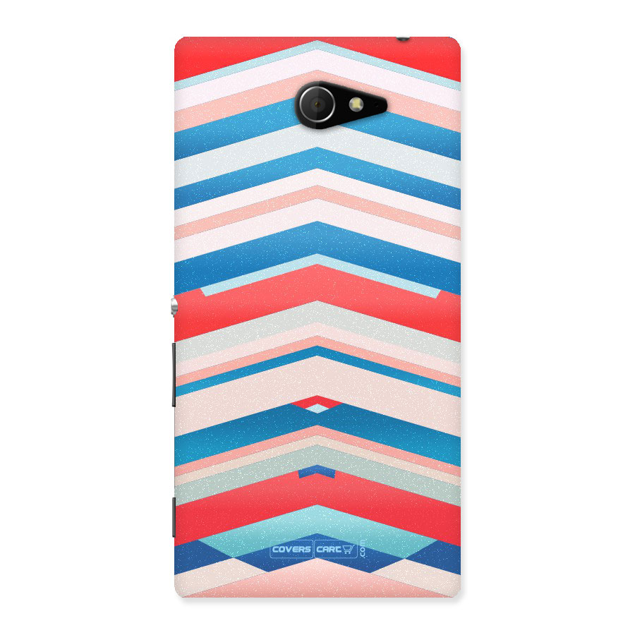 Unique Vibrant Colours Back Case for Xperia M2
