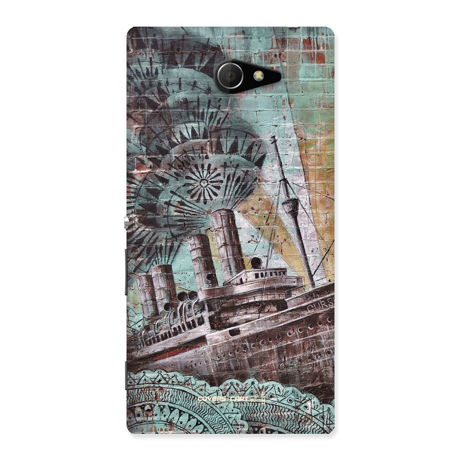 Ship Art Back Case for Xperia M2