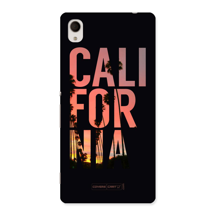 California Back Case for Xperia M4