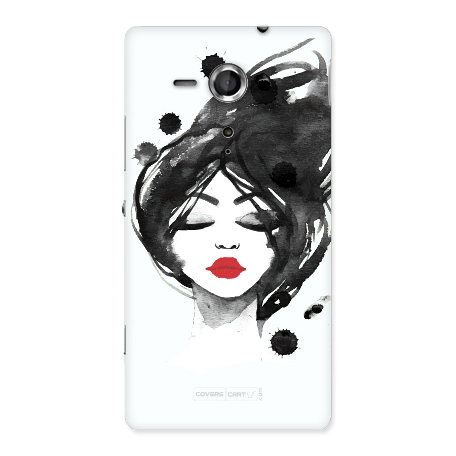 Sassy Girl Back Case for Xperia Sp