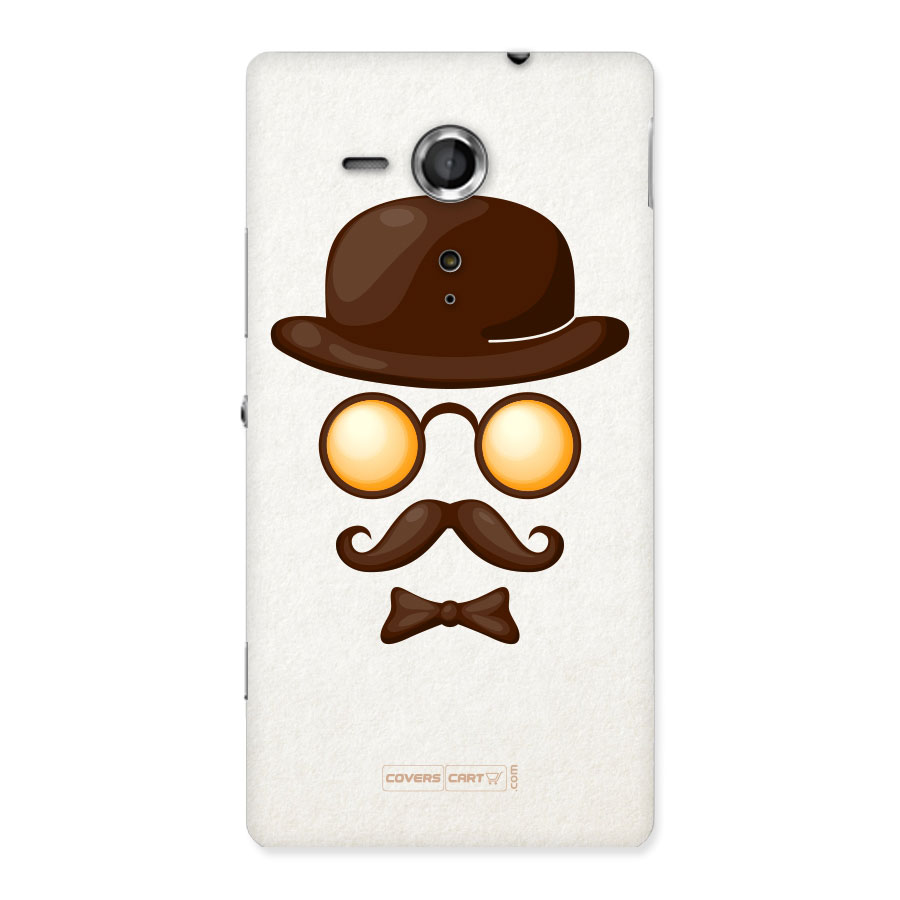 Retro Style Back Case for Xperia Sp