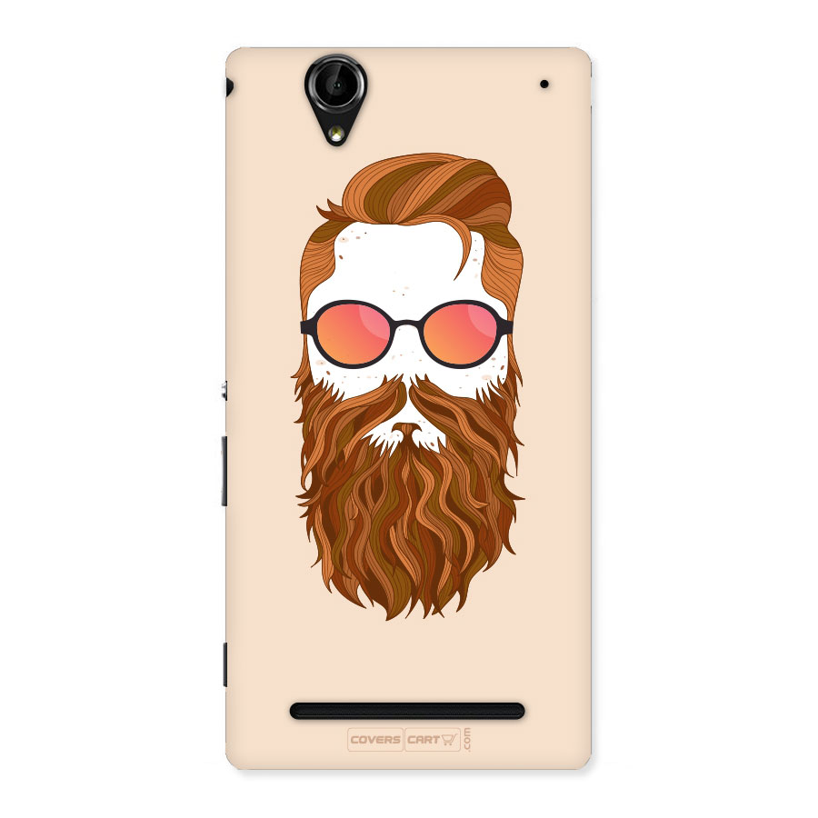 Man in Beard Back case for Xperia T2