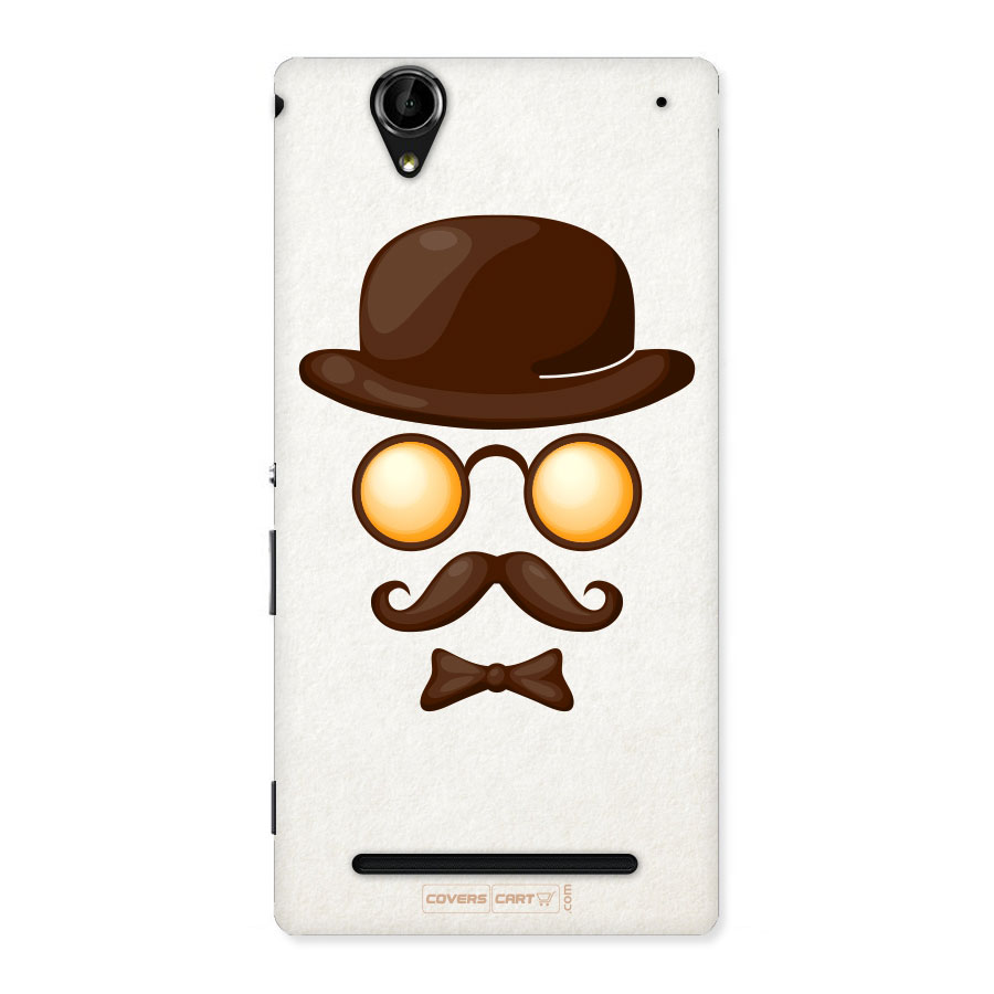 Retro Style Back Case for Xperia T2