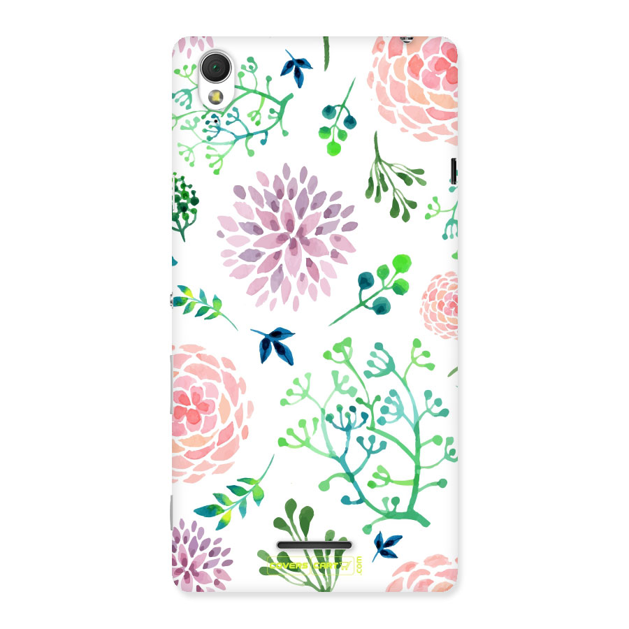 Fresh Floral Back Case for Xperia T3