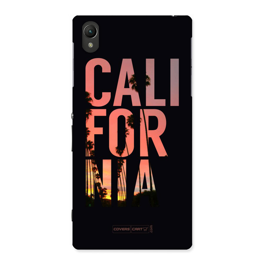 California Back Case for Xperia Z1