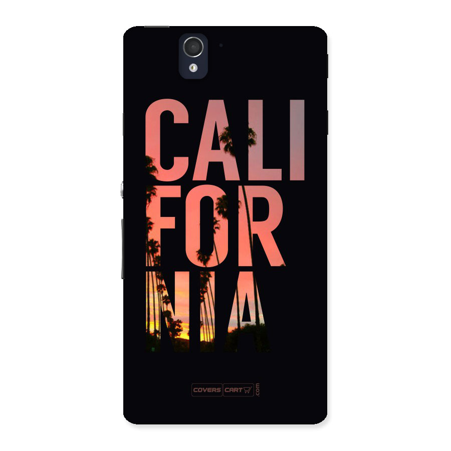 California Back Case for Xperia Z