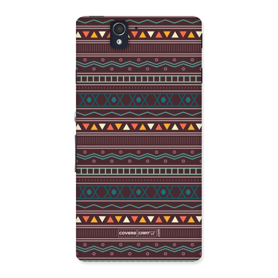 Classic Aztec Pattern Back Case for Xperia Z