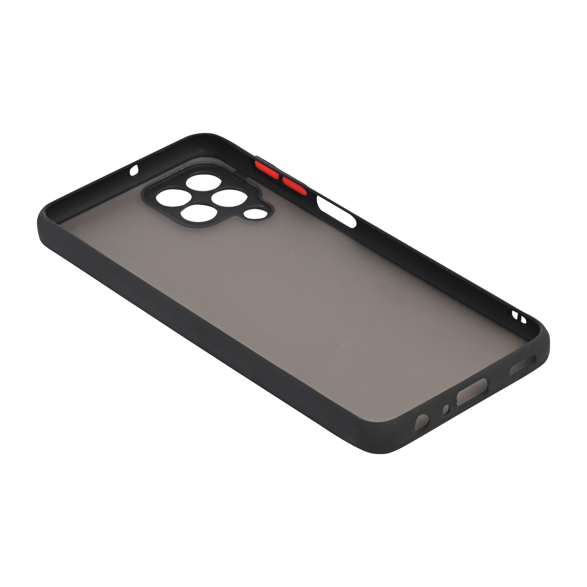 Dark Frosted Translucent Matte (with Raised Camera Protection) Classic Back Case for Galaxy M33