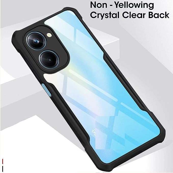 ShockProof Transparent Ultra Hybrid Clear Classic Back Case for Vivo Y36