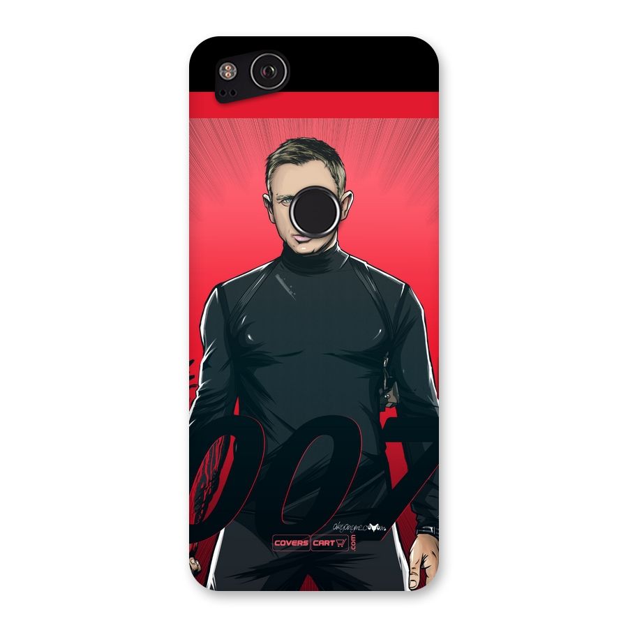 007 James Bond Back Case for Google Pixel 2