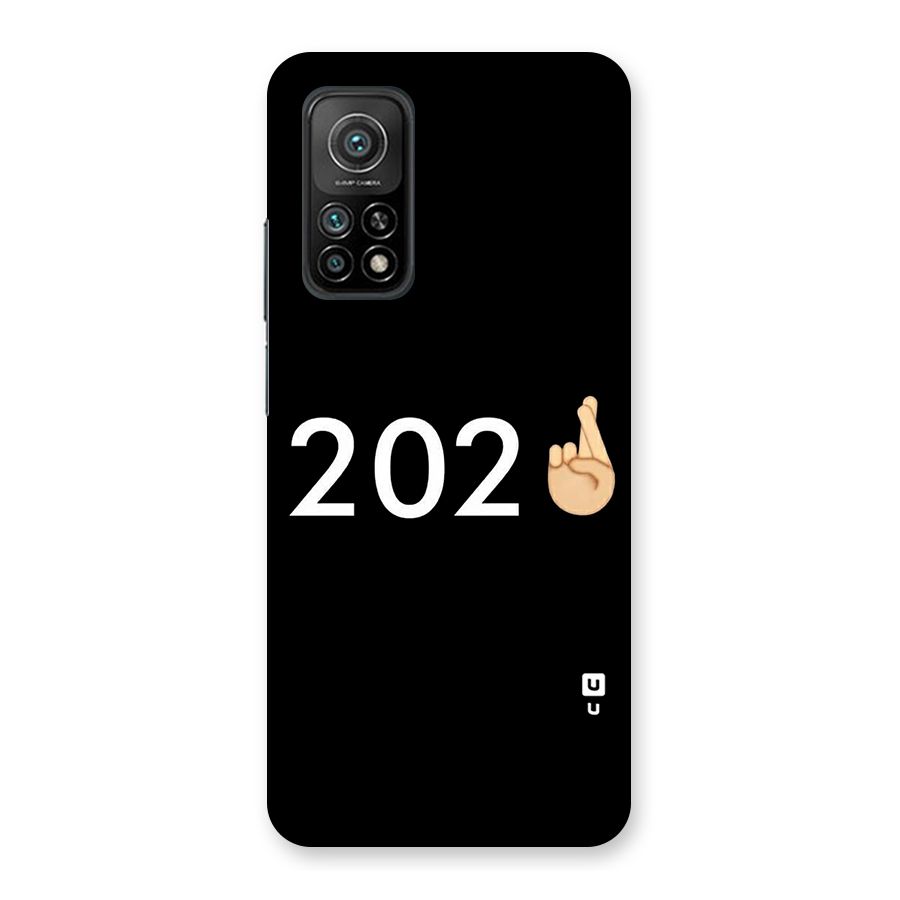 2021 Fingers Crossed Back Case for Mi 10T 5G