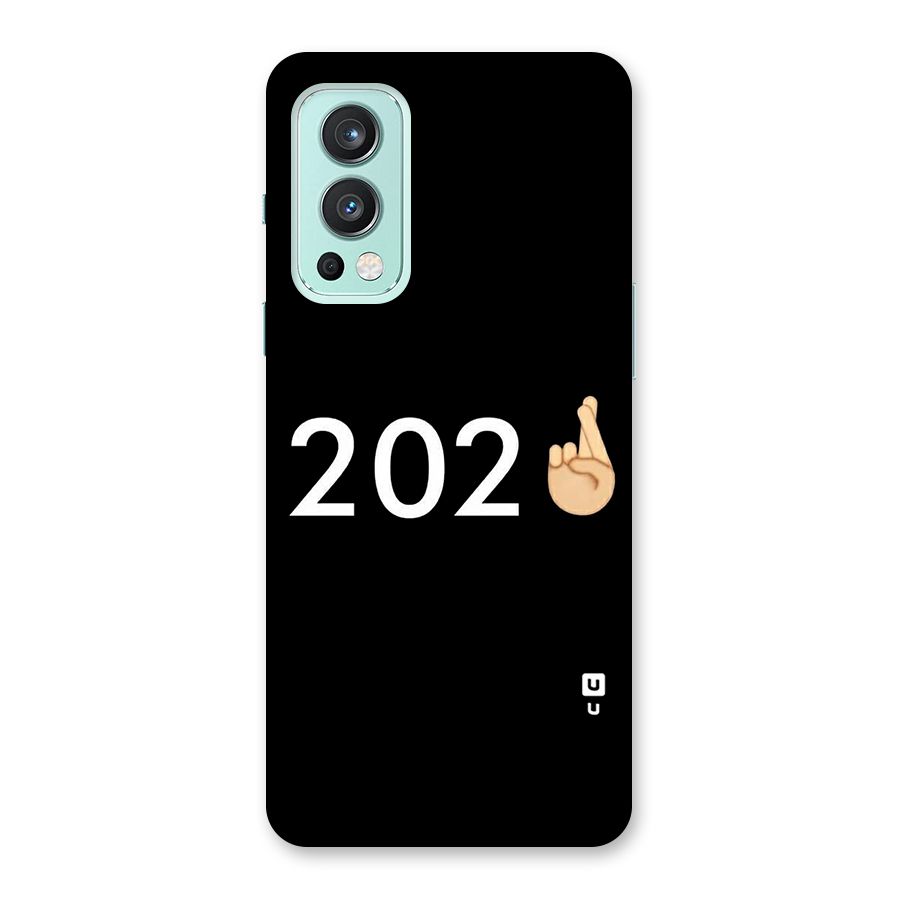 2021 Fingers Crossed Back Case for OnePlus Nord 2 5G
