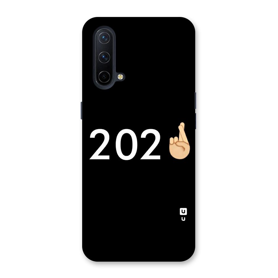 2021 Fingers Crossed Back Case for OnePlus Nord CE 5G