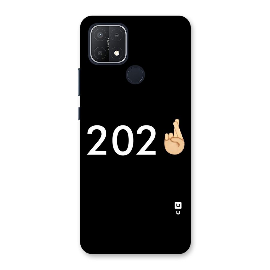 2021 Fingers Crossed Back Case for Oppo A15