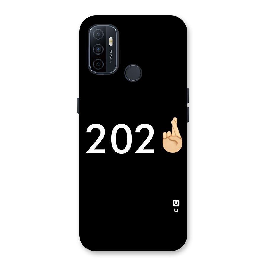 2021 Fingers Crossed Back Case for Oppo A32