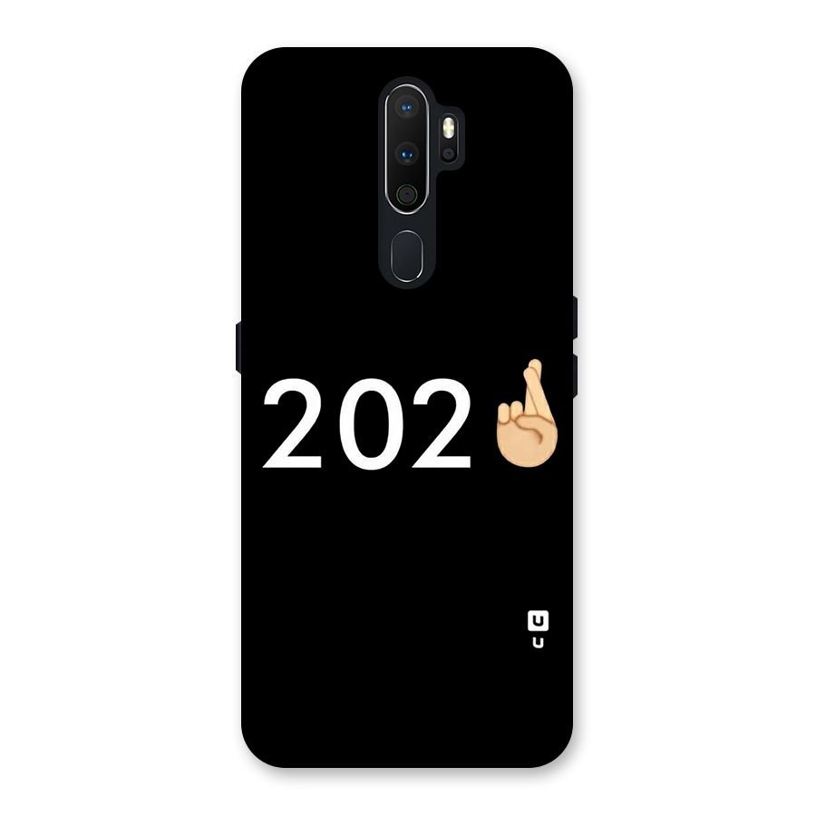 2021 Fingers Crossed Back Case for Oppo A5 (2020)