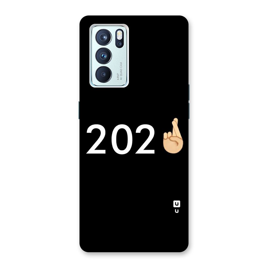 2021 Fingers Crossed Back Case for Oppo Reno6 Pro 5G