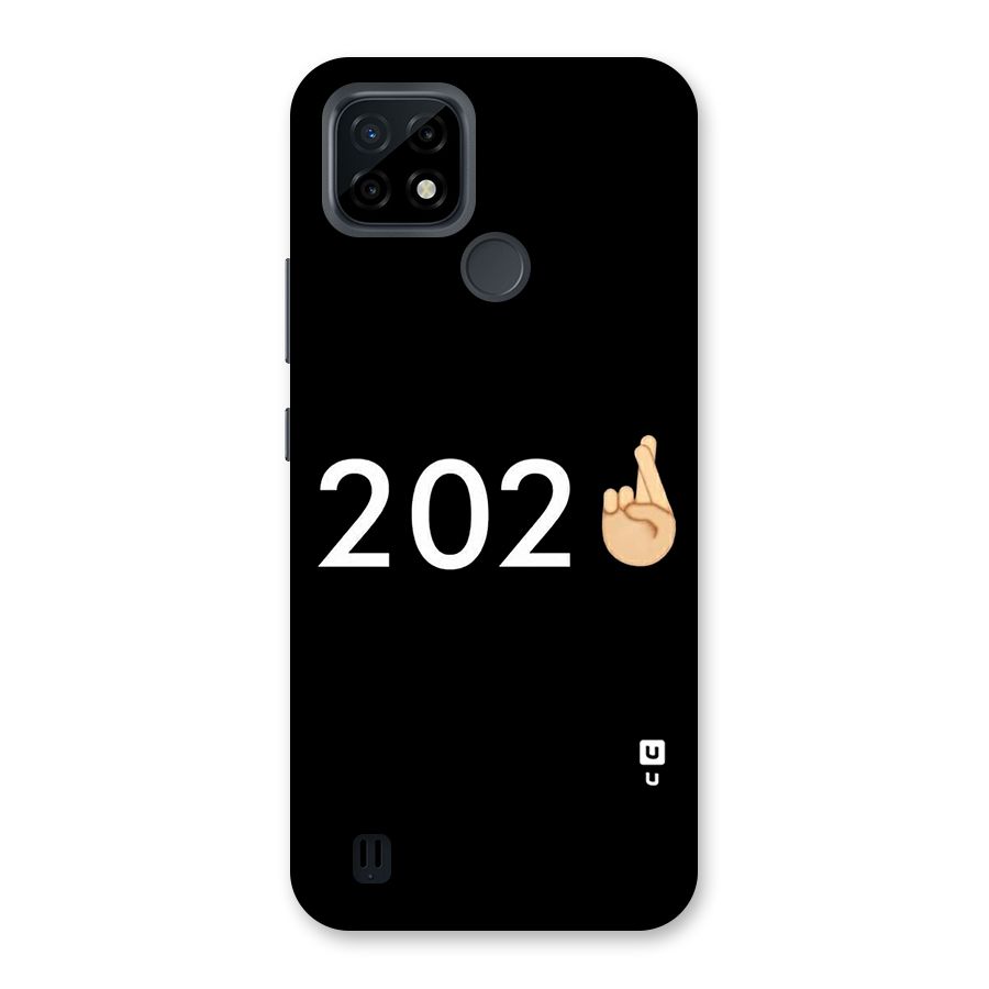 2021 Fingers Crossed Back Case for Realme C21