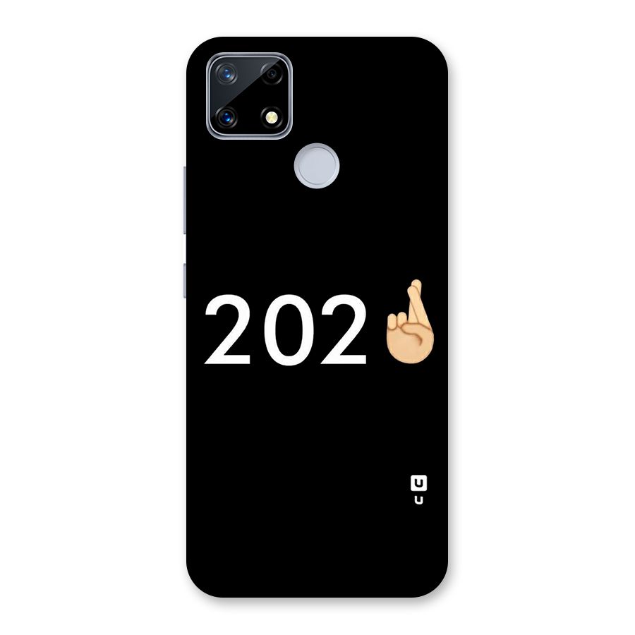 2021 Fingers Crossed Back Case for Realme Narzo 20