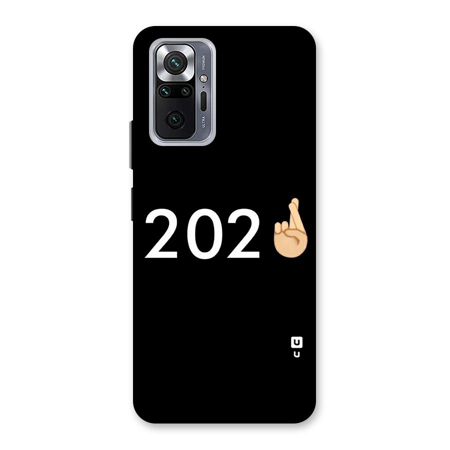 2021 Fingers Crossed Back Case for Redmi Note 10 Pro Max