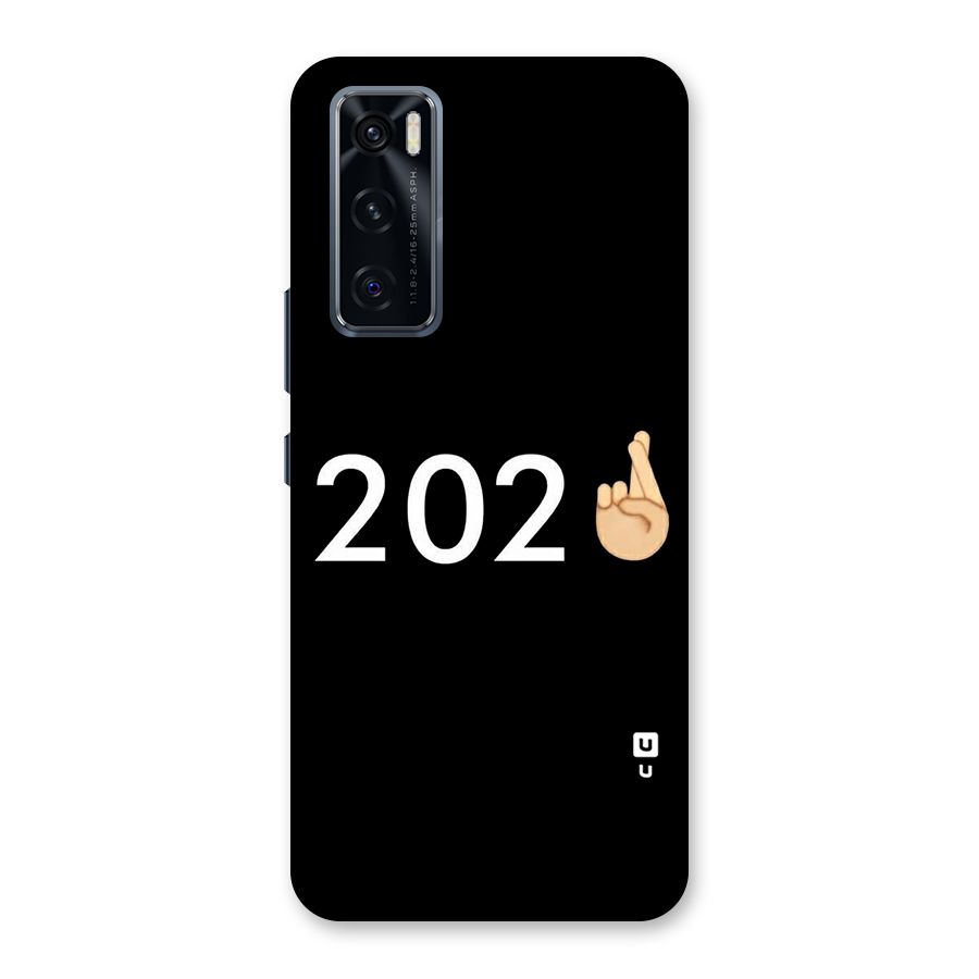 2021 Fingers Crossed Back Case for Vivo V20 SE