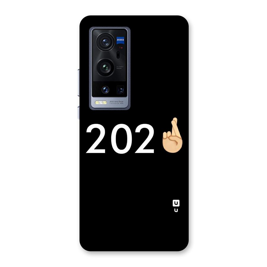 2021 Fingers Crossed Back Case for Vivo X60 Pro Plus