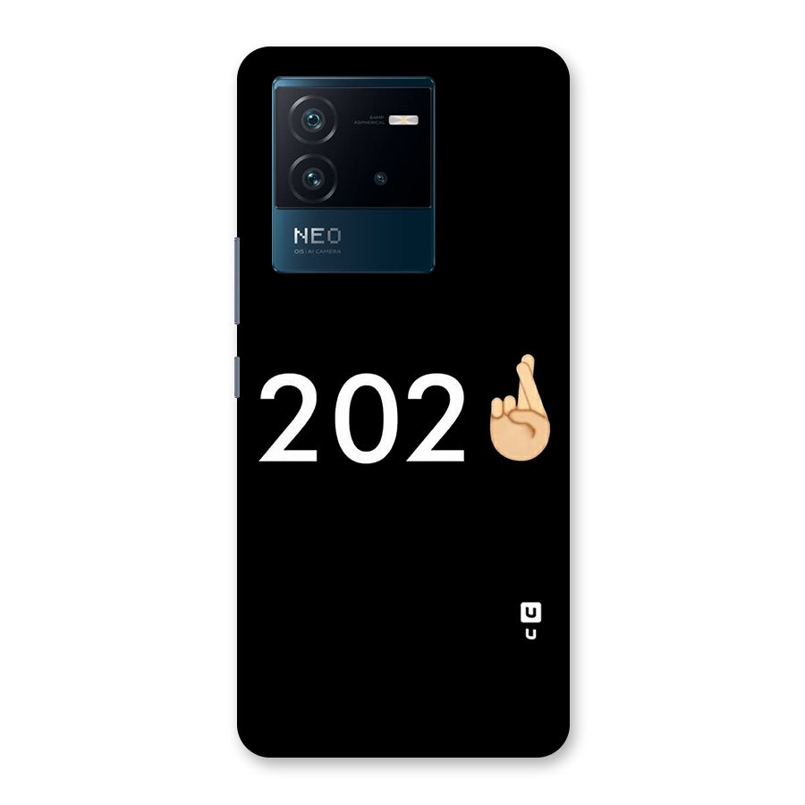 2021 Fingers Crossed Back Case for Vivo iQOO Neo 6 5G