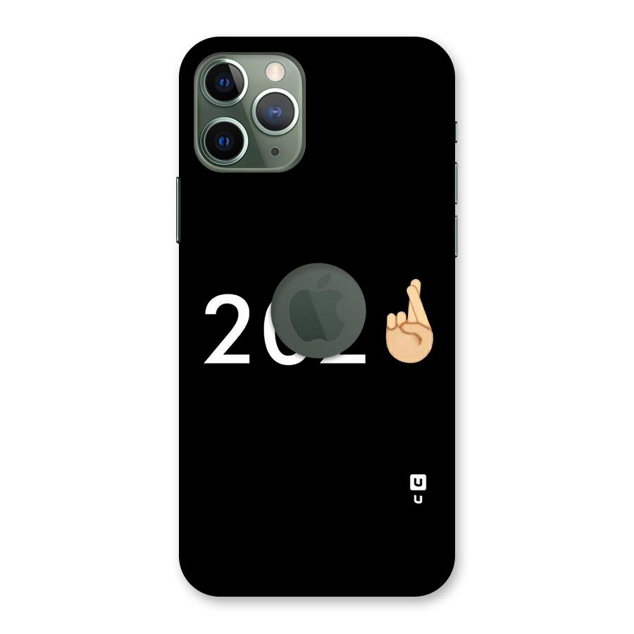 2021 Fingers Crossed Back Case for iPhone 11 Pro Logo  Cut