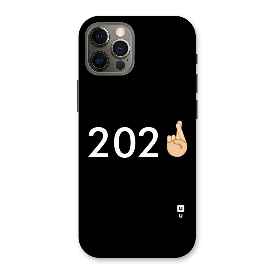2021 Fingers Crossed Back Case for iPhone 12 Pro