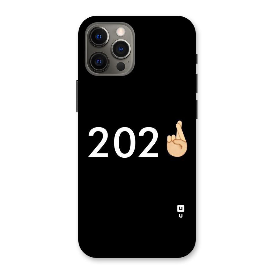 2021 Fingers Crossed Back Case for iPhone 12 Pro Max