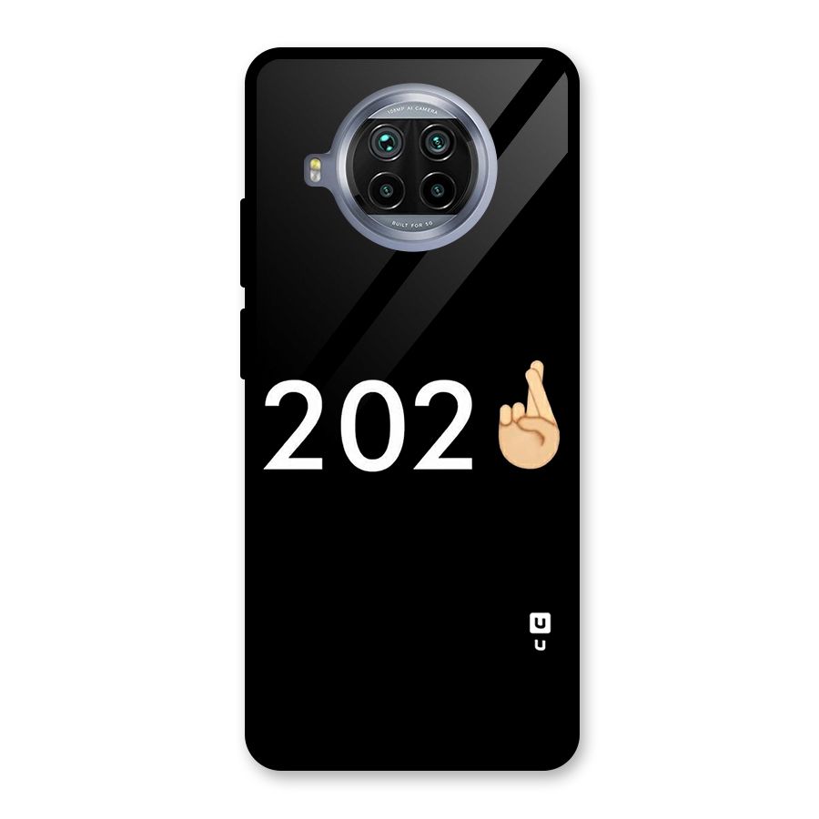 2021 Fingers Crossed Glass Back Case for Mi 10i