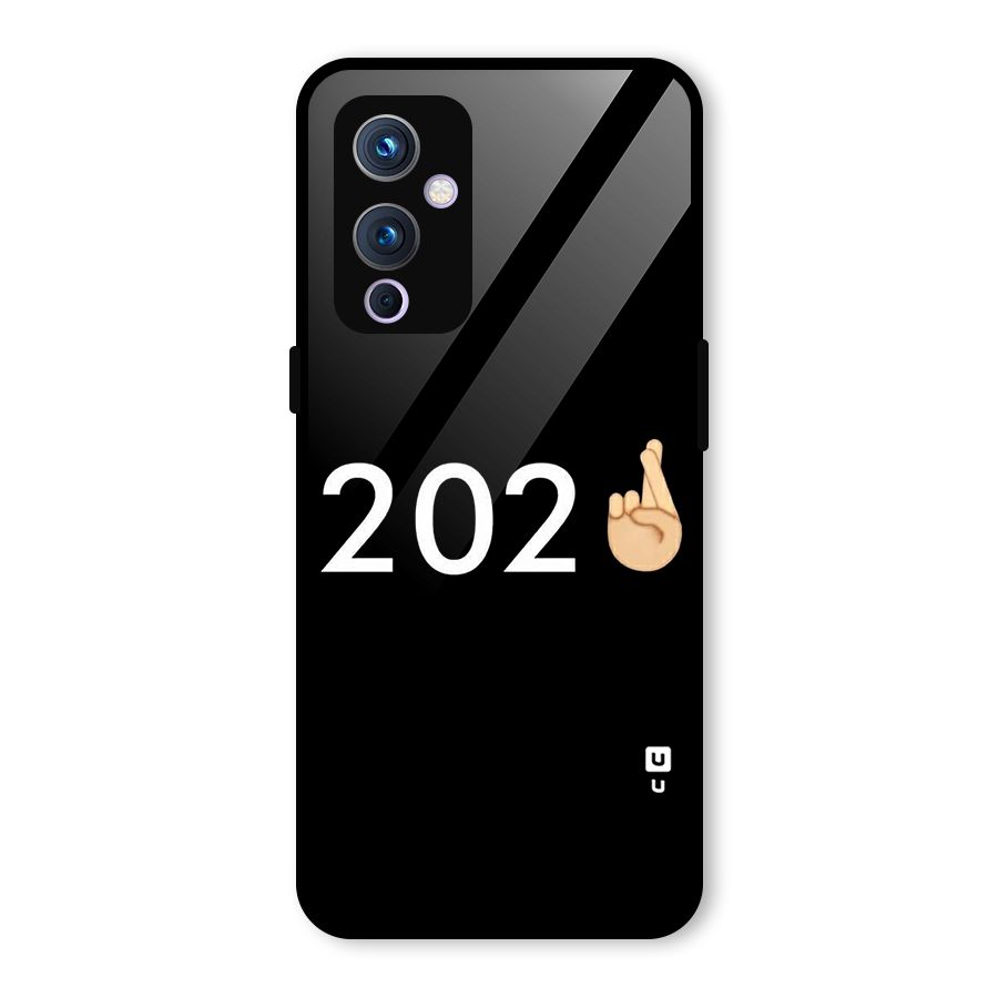 2021 Fingers Crossed Glass Back Case for OnePlus 9