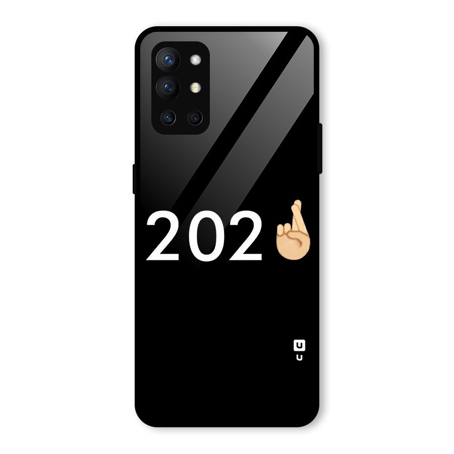 2021 Fingers Crossed Glass Back Case for OnePlus 9R