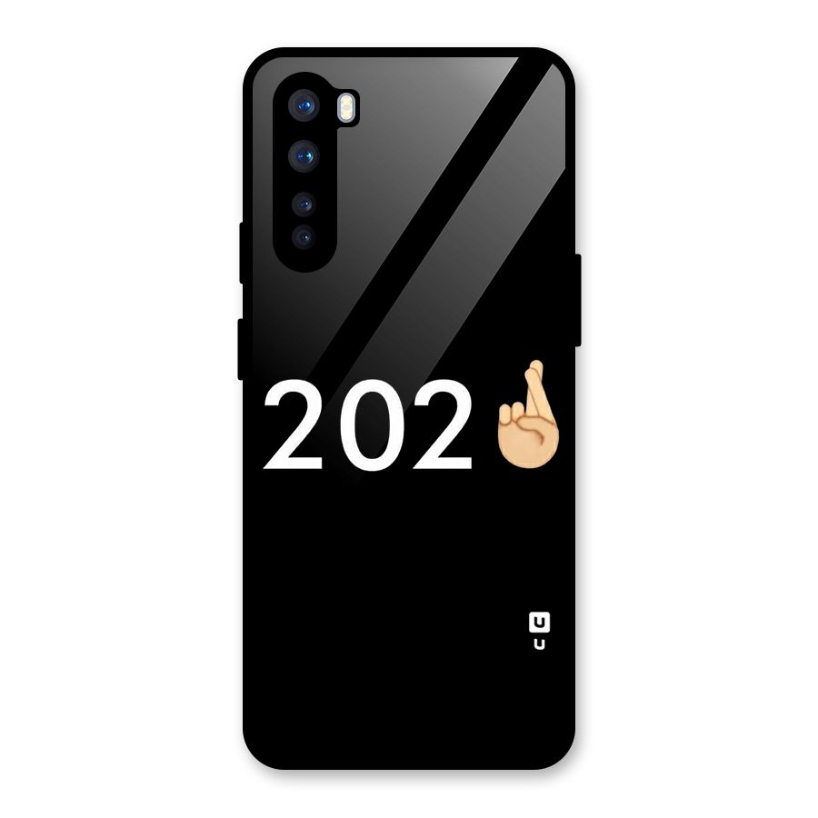 2021 Fingers Crossed Glass Back Case for OnePlus Nord