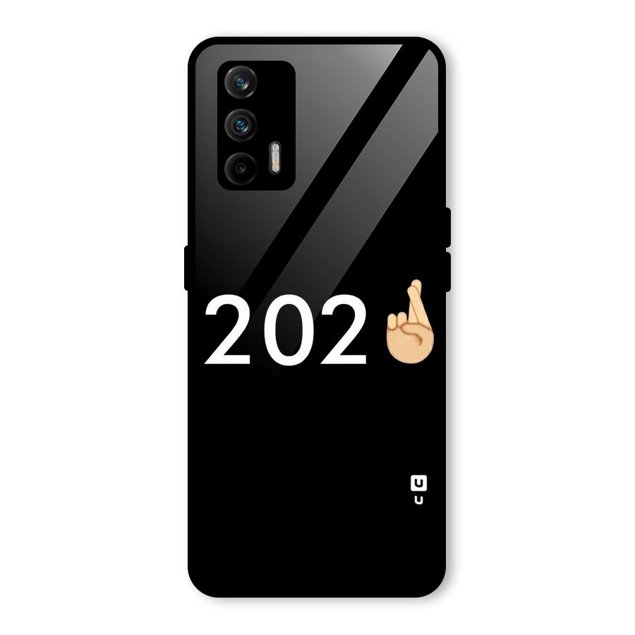 2021 Fingers Crossed Glass Back Case for Realme GT 5G