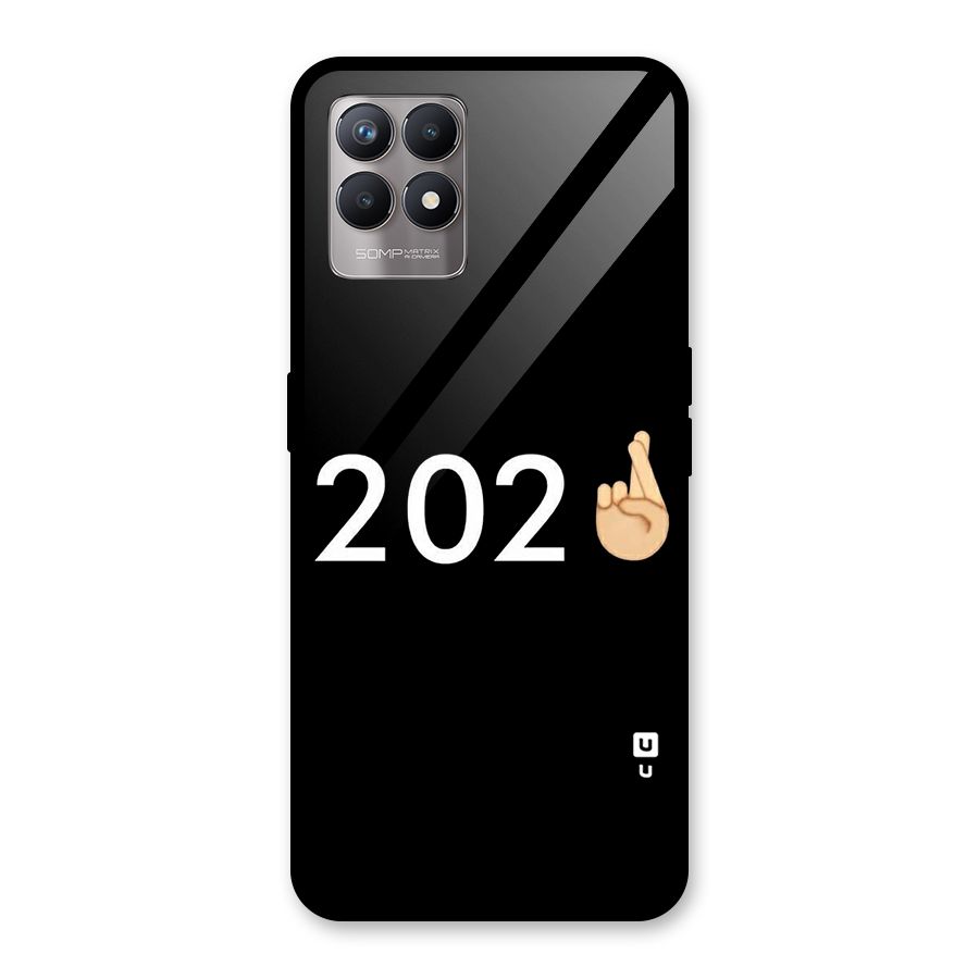 2021 Fingers Crossed Glass Back Case for Realme Narzo 50