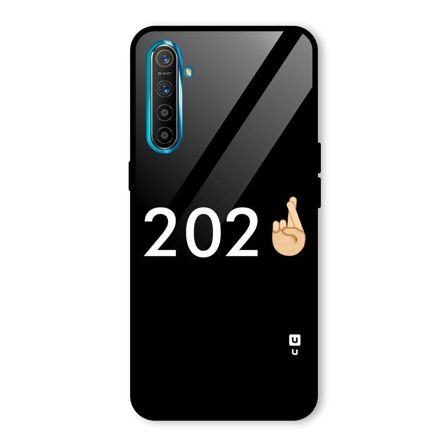 2021 Fingers Crossed Glass Back Case for Realme X2