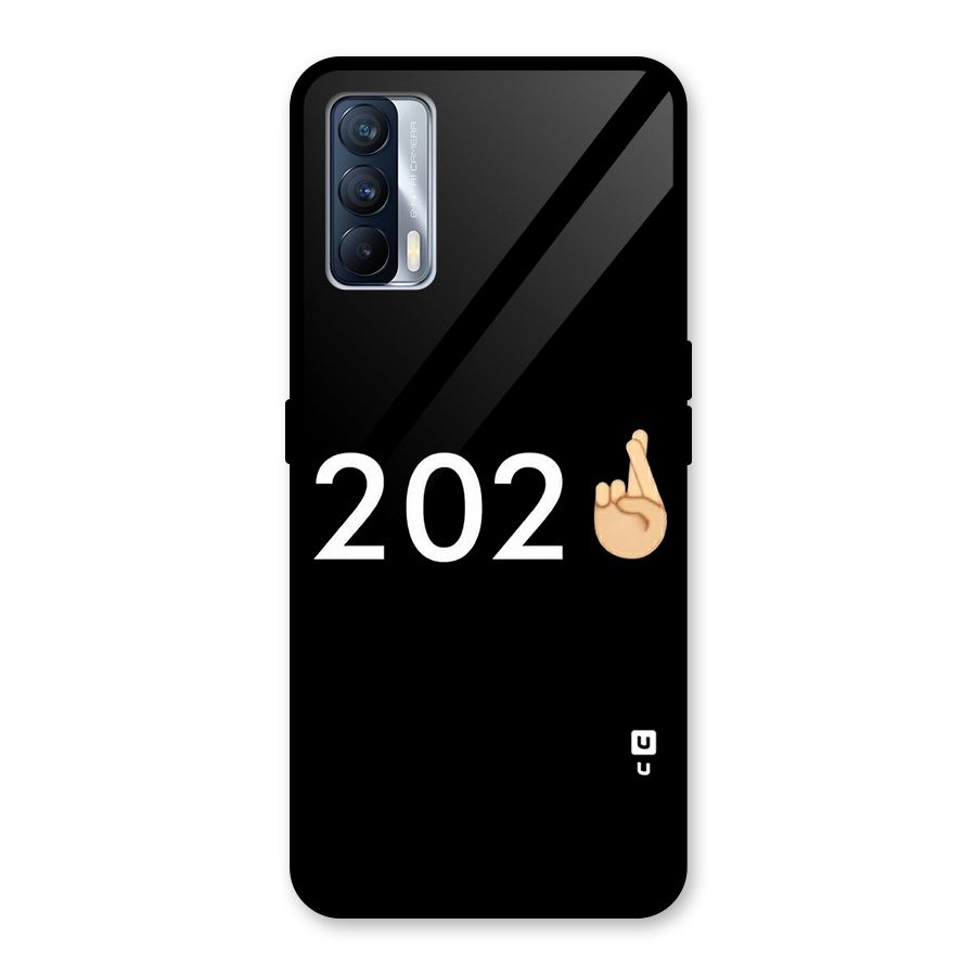 2021 Fingers Crossed Glass Back Case for Realme X7