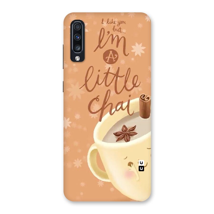 A Little Chai Back Case for Galaxy A70