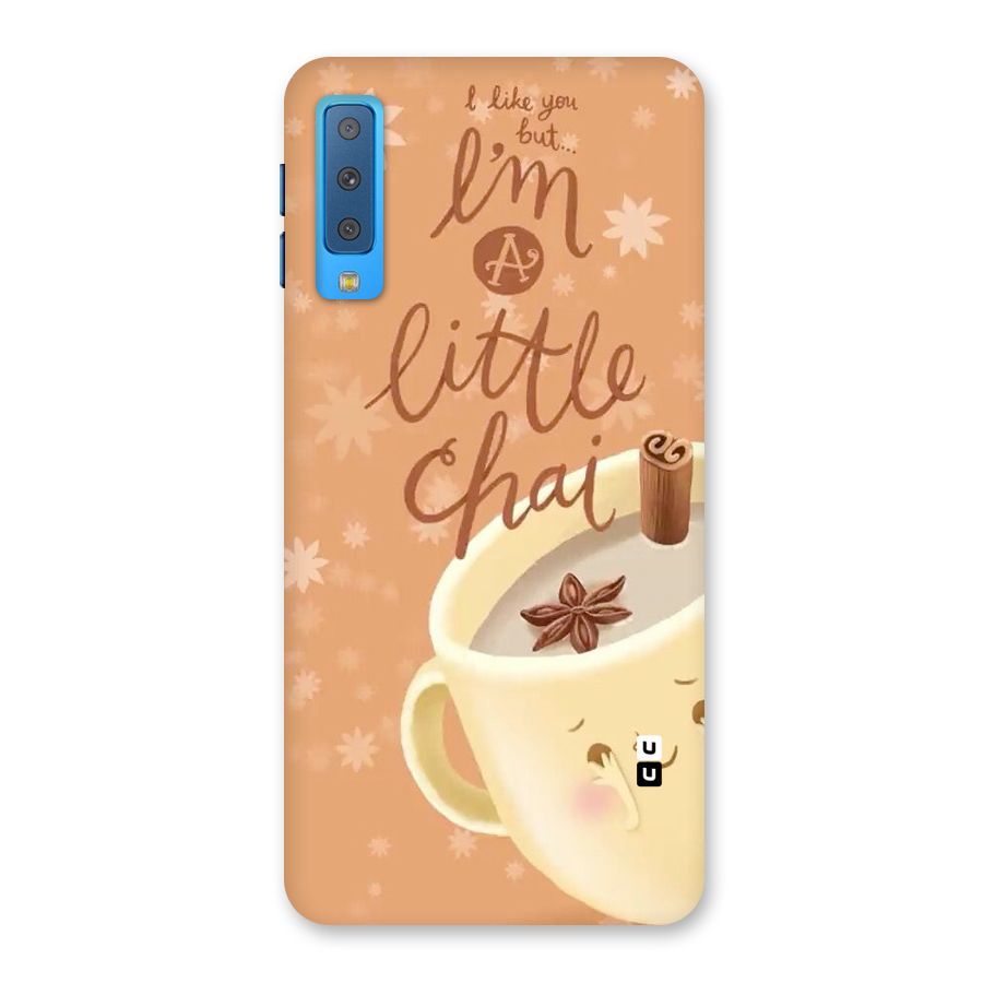 A Little Chai Back Case for Galaxy A7 (2018)