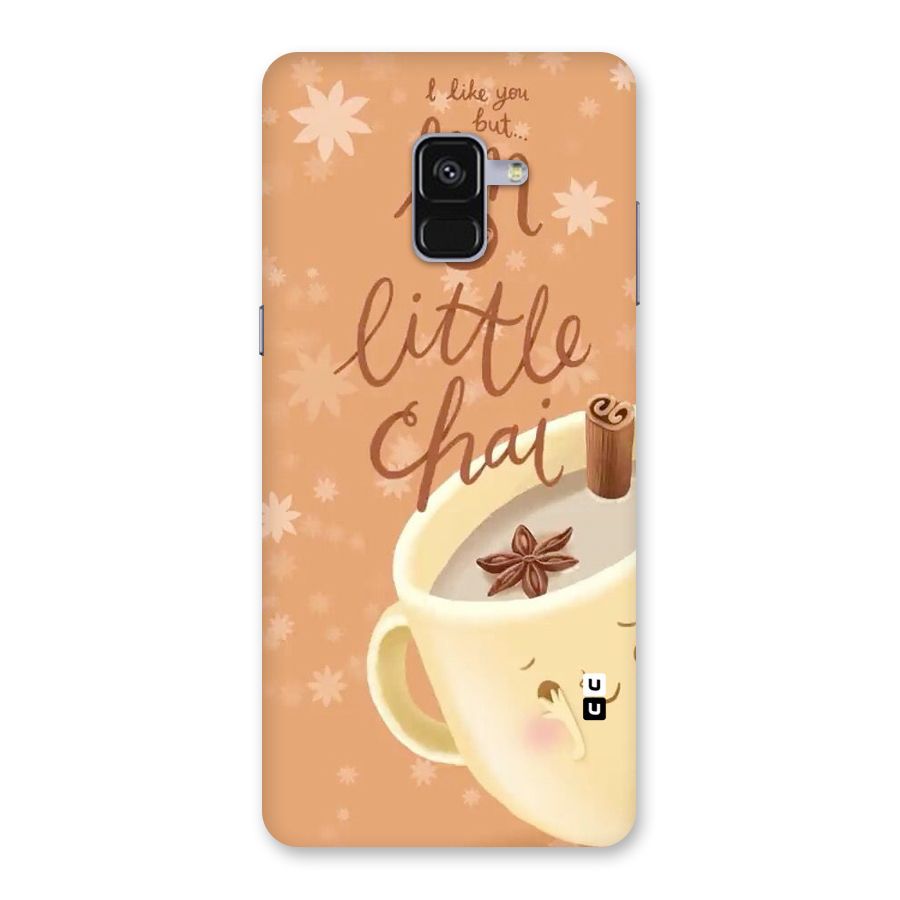 A Little Chai Back Case for Galaxy A8 Plus
