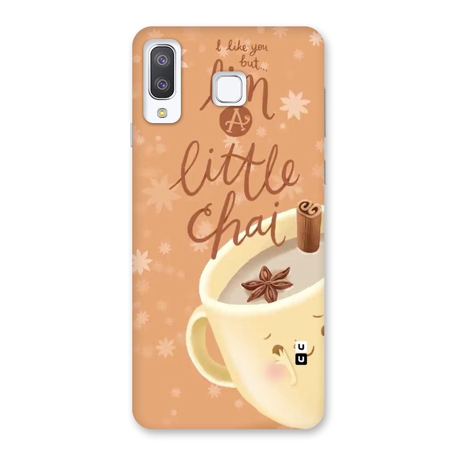 A Little Chai Back Case for Galaxy A8 Star