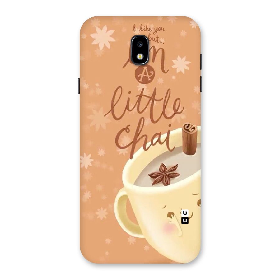 A Little Chai Back Case for Galaxy J7 Pro