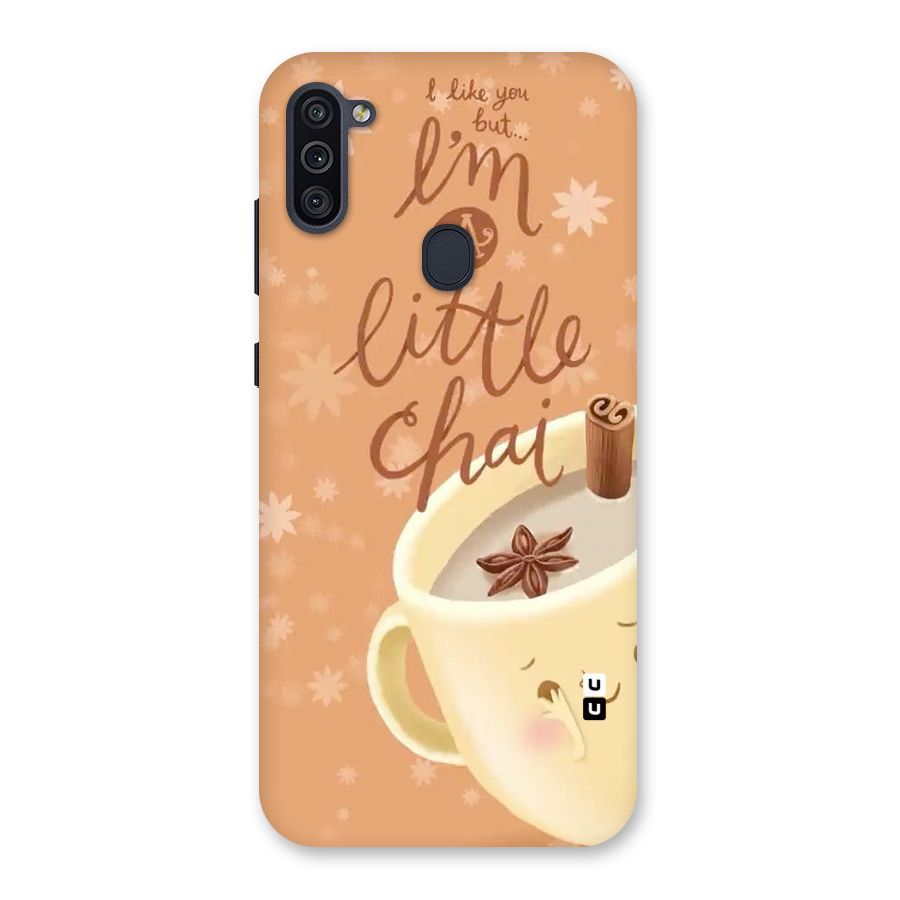 A Little Chai Back Case for Galaxy M11